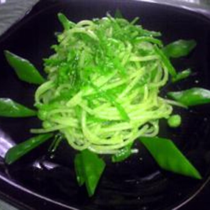 直球パスタ さやえんどう豆ーゼ レシピ 作り方 By 嵯峨 恭也 楽天レシピ